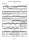 J.S.Bach Acht kleine Praeludium und Fugen (organ), Nr.8 in B-dur