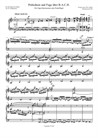 Franz Liszt. Präludium und Fuge über BACH (für Orgel, Harmonium oder Pedalflügel)